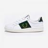 B721 Leather Branded  White 100  