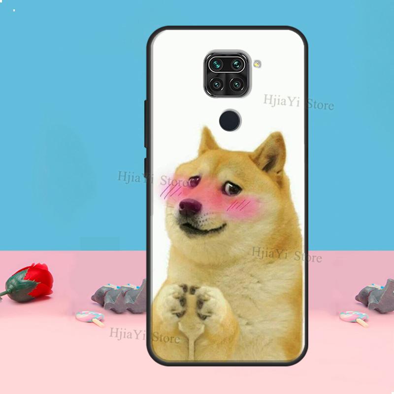 Cheems Doge Meme Funny Doggy Case For Redmi Note 8 9 10 11 12 Pro Plus 10S 11S 12S Cover For Redmi 9C 10A 10C 12C Coque