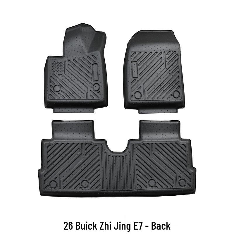 Anti-Slip TPE Floor Mats for 26 Buick Zhi Jing E7 - Upgraded Pedal & Interior Mats