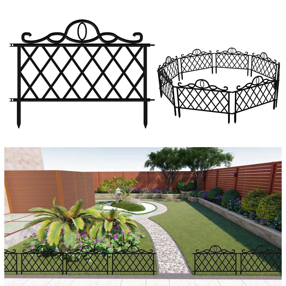 Decorative Lawn Edging Garden Fence Plastic Garden Border