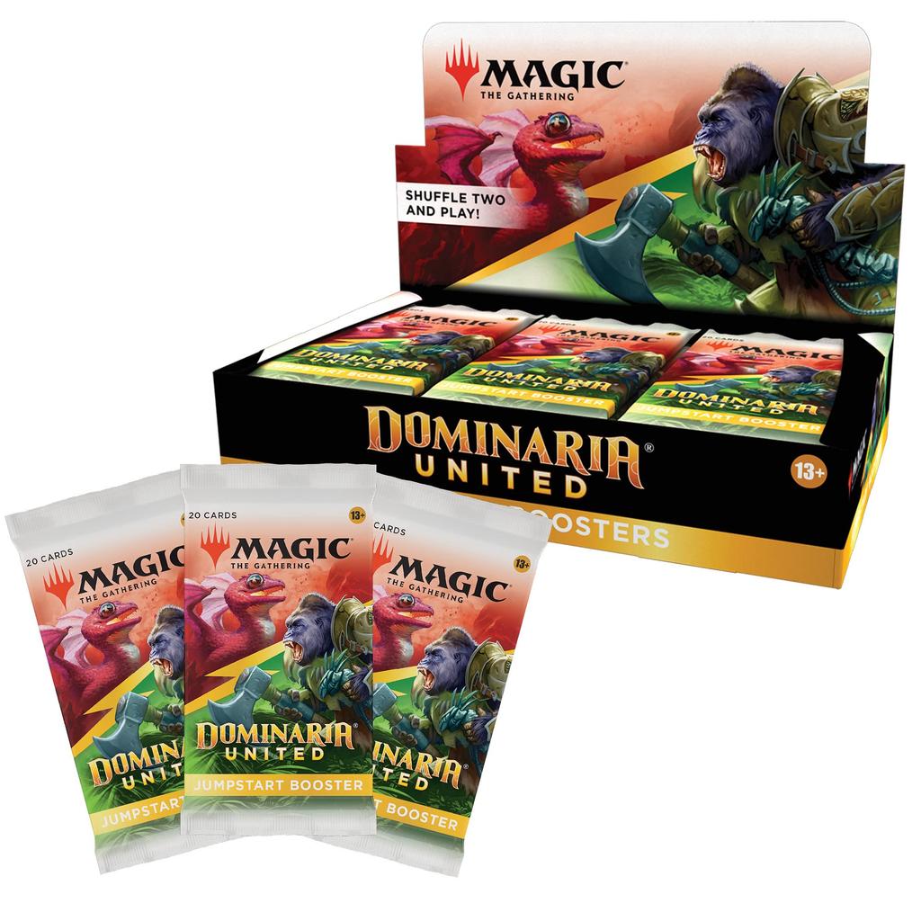 The Gathering Dominaria Unite Jumpstart Booster 18 Packs C97150000 MTG Trading Card Wizards of the Coast C97150000 Magic (English Version) (Box)