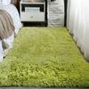 Tie Dye Gradient Long Velvet Carpet,living Room Coffee Table Covered with Green Carpet,bedroom Nordic Ins Style Floor Mat