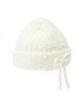 Eondeokeonteulolseutyudio Winter Ribbon Boucle Beanie / Mohair Boucle / Iv