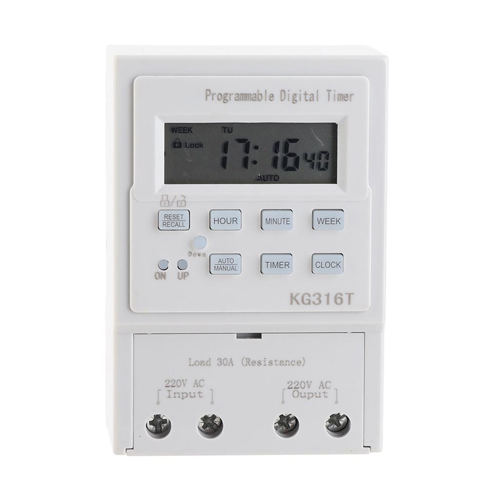 Digital Timer Timer Programmable Control Timing with High Accuracy Less Than 1 Second Time Error