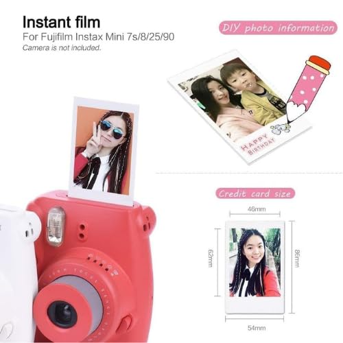 Fujifilm Instax Mini JP1 Instant Film, Card Size, with SOLOFIS Lens Cleaner (Box of 10)