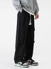 Men's Pure Cotton Retro Loose Straight Cargo Pants