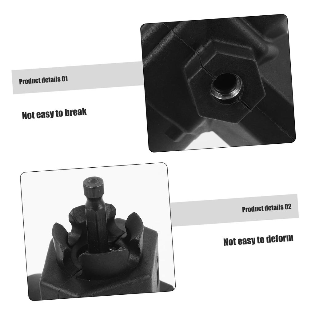 POPETPOP Multifunctional Electric Hand Drill Bit for Impact Degree Corner Angle Attachment for Right Angle Drill ABS Black Drill, Driver, Tool,