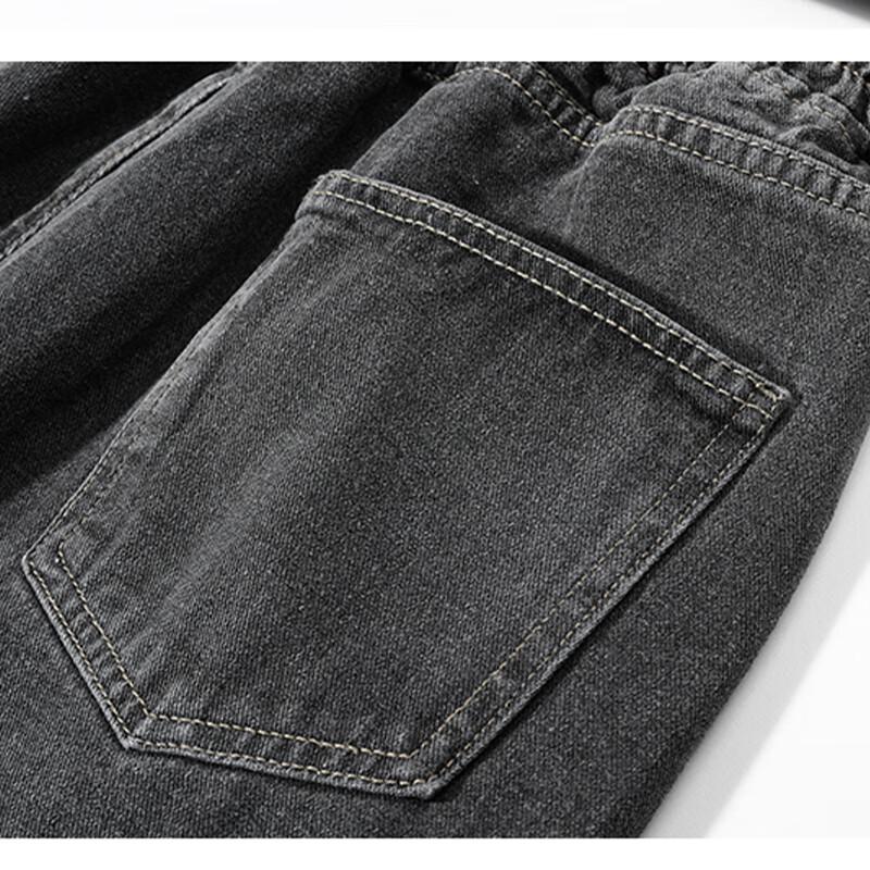 Men's Casual Straight-Leg Loose Denim Jeans