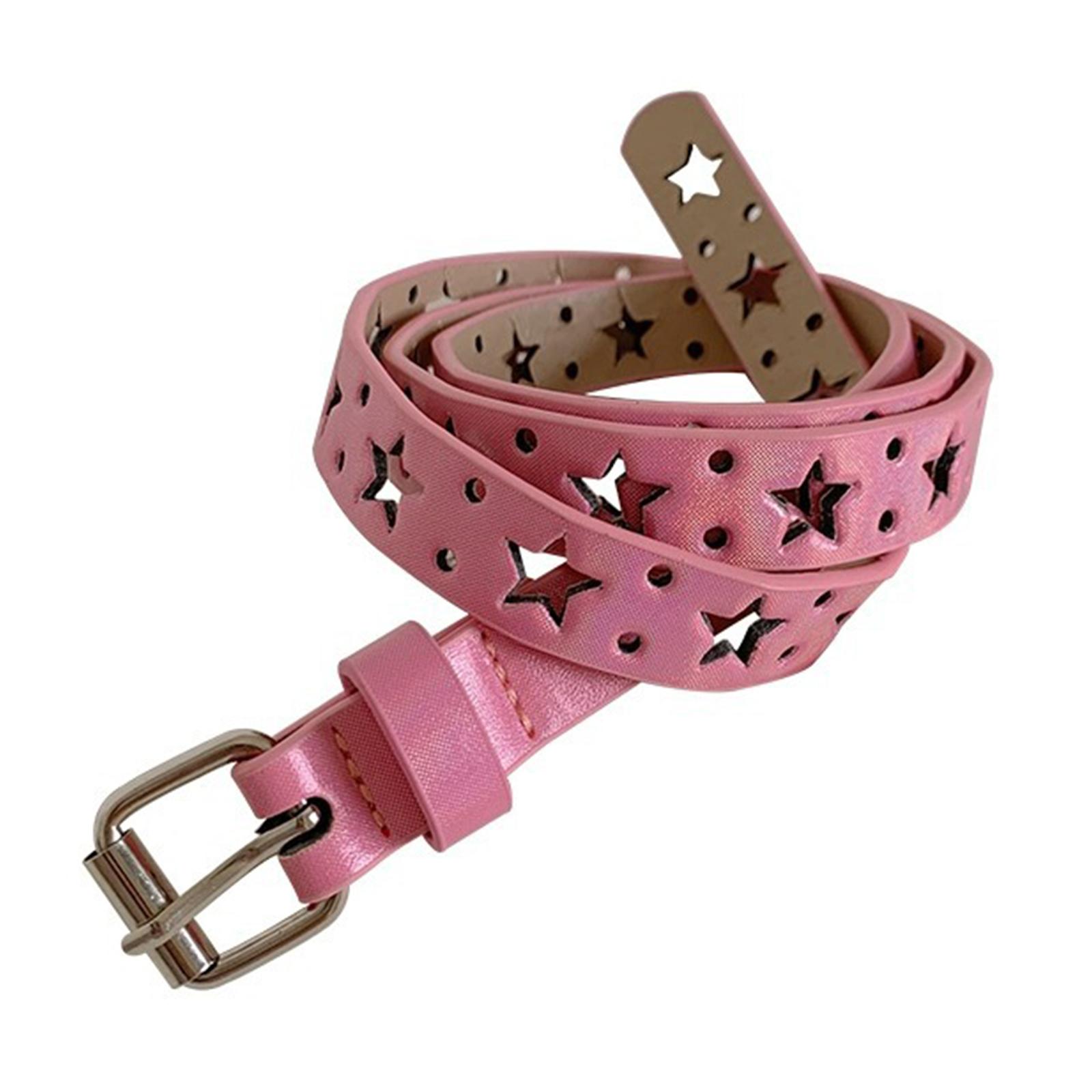 

Cowgirl Waist Chain Hollow Out Star Casual Buckle Vintage Waist Ceinture Skinny Lady Belt Exquisite Western Buckle 1