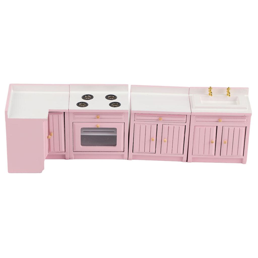 1:12 Miniatur Puppenhaus Zubehör Küche Kochplattform Set Möbel Spielzeug