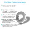 800Pcs Sturdy Stainless Steel Flat Washers Assortment Multiple Size Washer Set Portable for Screws and Bolts Daily Use