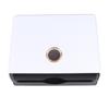 Wall Mounted Tissue Box Plastic White Wearproof Easy To Clean Wall Hanging Tissue Holder for Home