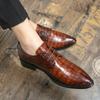Classic Dress Shoes Man British Business Party Oxford Very Pointed Leather Shoes For Men Formal Leather Social Shoes Men