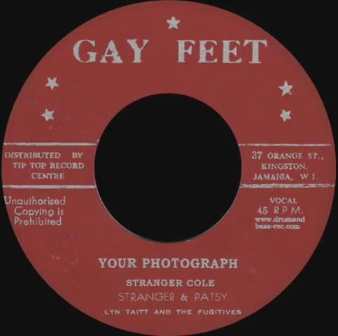 

7inch Record STRANGER & PATSY - Your Photograph NONE Gay Feet 2007 Japan Reggae, Ska & Dub Used