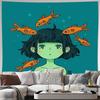 Anime Wandbehang Japanisch Kawaii Raumdeko Ästhetisch Vaporwave Manga Wandkunst Schlafzimmer Wohnheim Dekoration Trendiges Geschenk