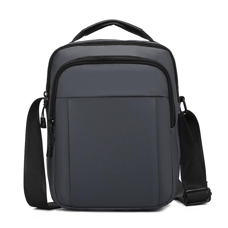 Lishin Men's Multi-Layer Business Crossbody Bag