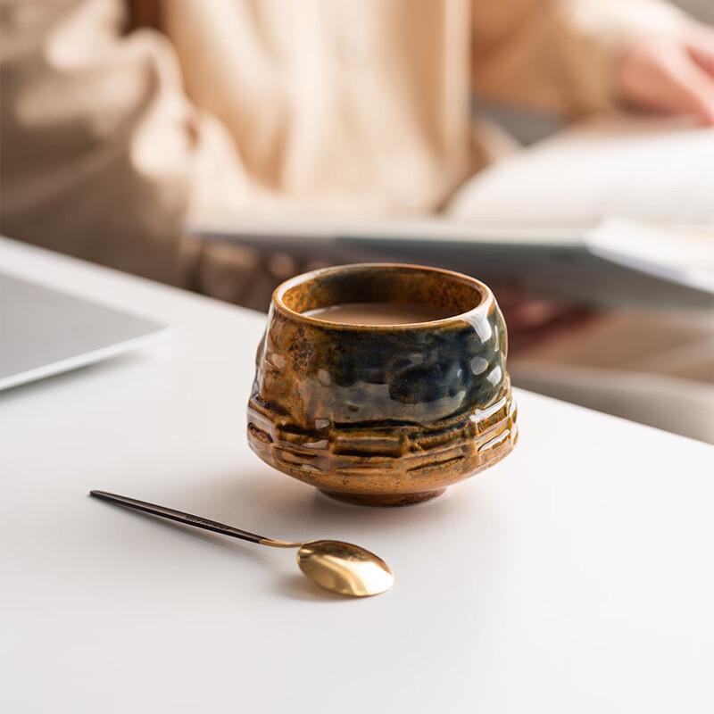 OLOEY Hand-Held Kiln-Glazed Ceramic Coffee Mug