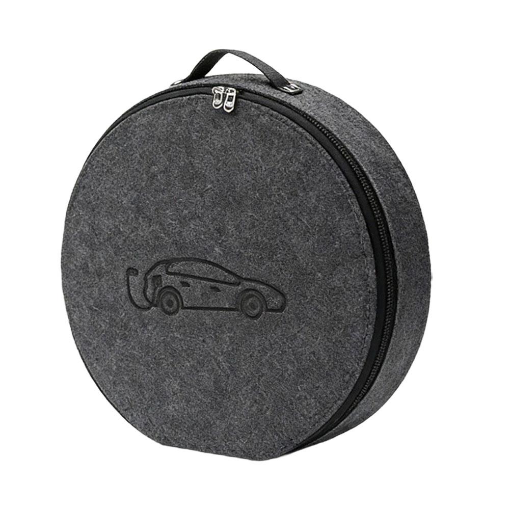 

EV Charger Storage Case Felt Electric Vehicle Charging Cord Organizer Electric Vehicle Charging Cable Organizer Bag for Car