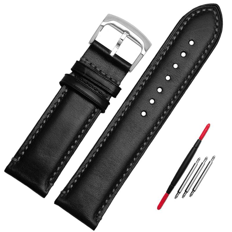 

Ремінець для годинника з натуральної шкіри 22 мм 23 мм, синій шкіряний ремінець для годинника для чоловічих годинників armani citizen AT8020 JY8078 23mm