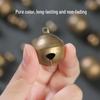 Antiker Bronze Messing Glocken Anhänger für DIY Zubehör - Kleine Weihnachts Kupferglocke