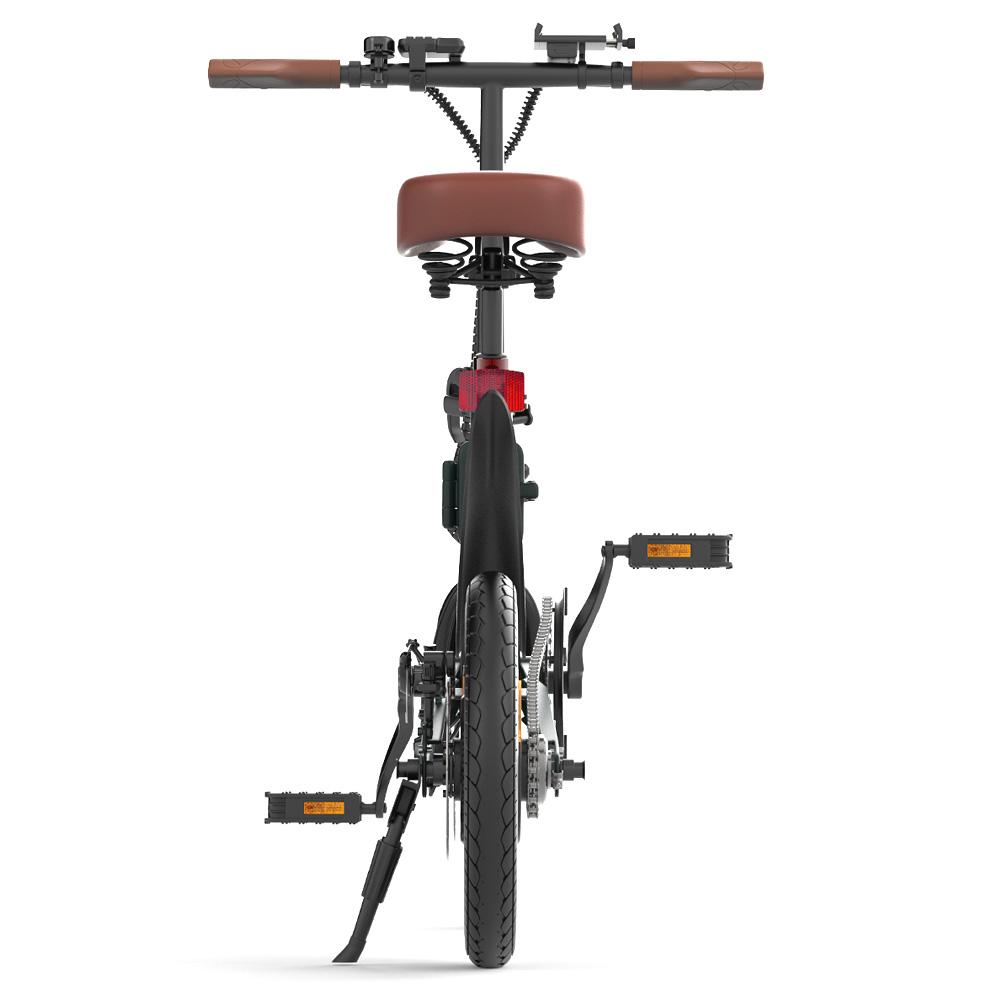 Eskute F200 Kompaktes Falt-E-Bike 250W, 36V 7.8Ah, 25-35km/h, LED-Display, Handyhalter mit Ladefunktion, Leichtes Design für einfaches Pendeln in der Stadt