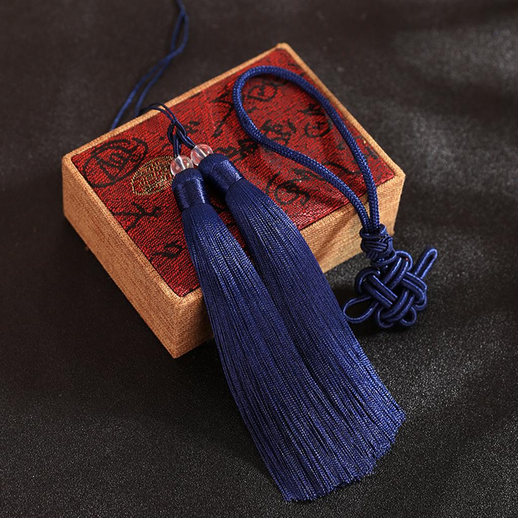 Polyester Chinese Knot Tassels Charm for Handmade Craft Projects Handcrafted Ornament Decorative Festive Supplies