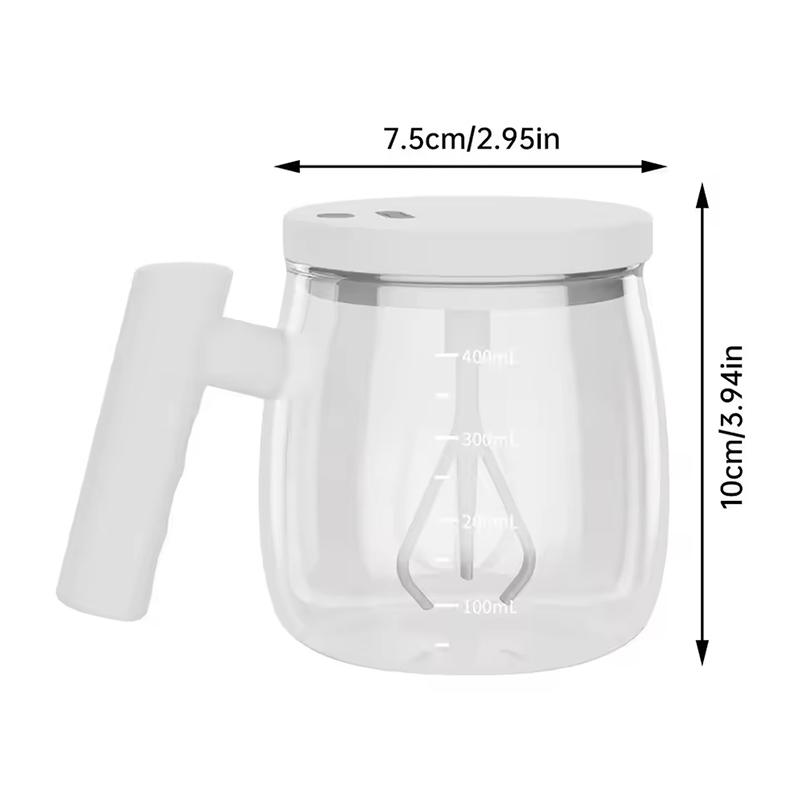 400Ml Self Stirring Mug 7000Rpm Electric High Speed Mixing Mug With Waterproof Automatic Mix Cup For Coffee Milk Protein Powder