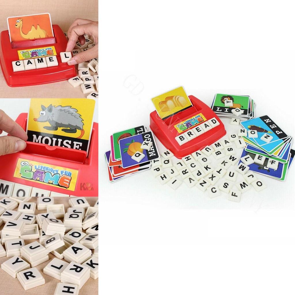 Engaging Educational English Spelling Alphabet Letter Game For Kids Learning Fun