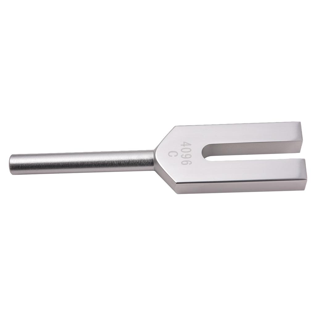 4096Hz Tuning Fork with Wooden Hammer for Sound Musical Instrument Yoga Relaxation Aluminum Alloy