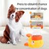 Dog Puzzle Feeder Interactive Pet Food Treat Dispenser Cartoon Duck Design Anti-slip Pet Automatic Feeder Toys for Dog Training