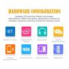 Magnetic Earphone Bluetooth-compatible Wireless Headset In-ear Noise Reduction Hanging Neck Sports