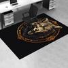 1pc Wolf,Emblem,Ornate Office Carpet Soft Polyester Entrance Carpet Washable Non slip Machine Washab
