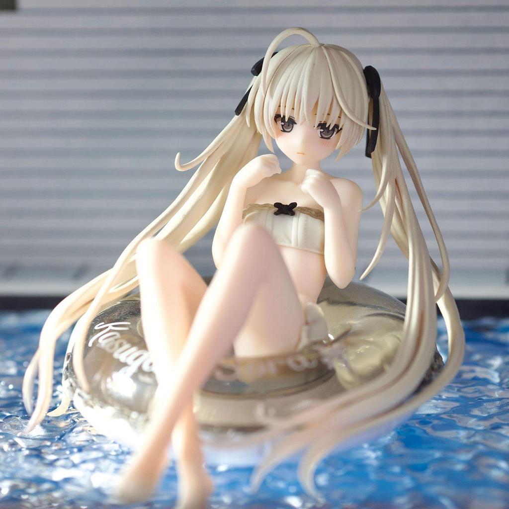 Haruhi Swim Ring Girl Figure Anime PC Case - Yosuga no Sora Japanese Version G Stand