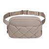 Stylish Travel Fanny Pack With Adjustable Strap And Quilted Design For Women