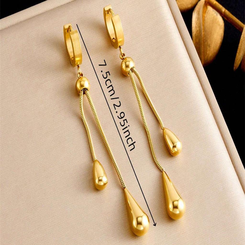 3PC Women's Fashion Geometric Design Necklace Earrings Zircon Set Suitable for Wedding, Party, Festival Gifts-P33