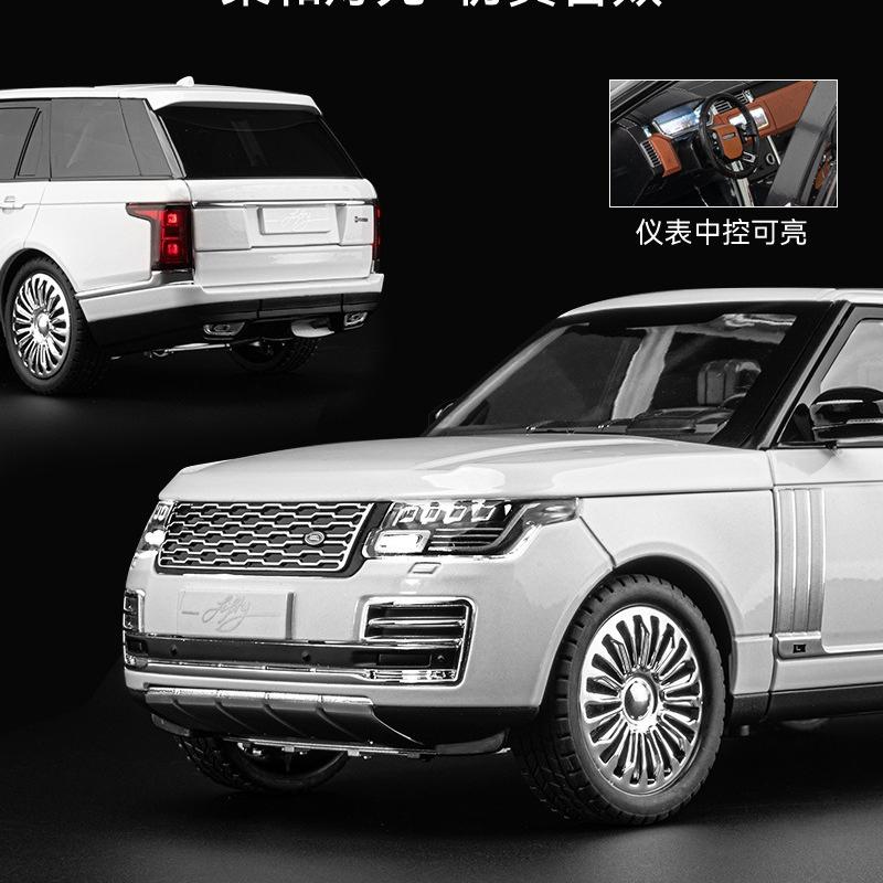 1:18 Modellauto Spielzeug Legierung Druckguss Sound & Licht SUV Geländewagen Miniaturmodelle für Kinder Geschenke