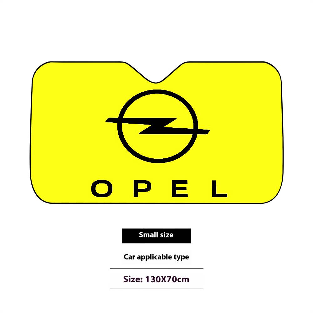 

Логотип OPEL Автомобільні шторки від сонця 130x70см Автомобільний сонцезахисний козирок на лобове скло Захист від УФ Аксесуари Автомобільний козирок Для автомобілів 130x70cm