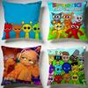 Fashion SSprunkiing Cushion Cover Stylish Washable Pillow Cover Ideal for Couch Bedroom Car Decoration