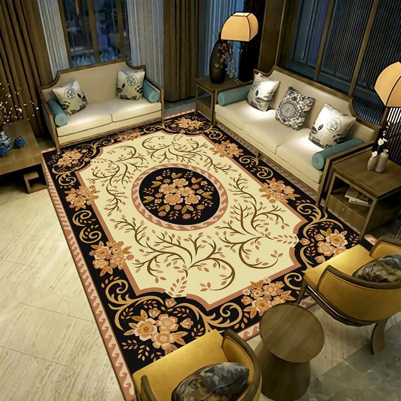 

Ковер для гостиной в европейском стиле, коврик для пола, ковер под журнальный столик, диван, спальню, кровать 160 * 230Cm