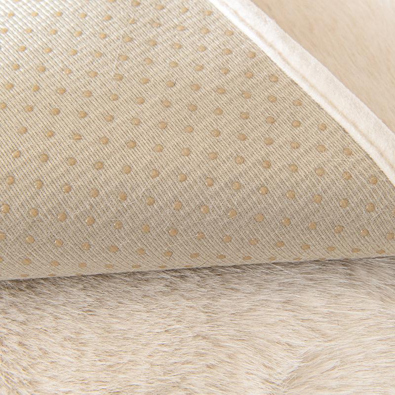 Sofapute Minkpels Vinter fortykket fleecepute Sofatrekk i skinn av høy kvalitet