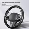 FPY1  Car Steering Wheel Cover Carbon Fiber Sports Styling Accessories For Honda N-BOX N-ONE Fit Jazz Civic City Accord Vezel HRV CRV
