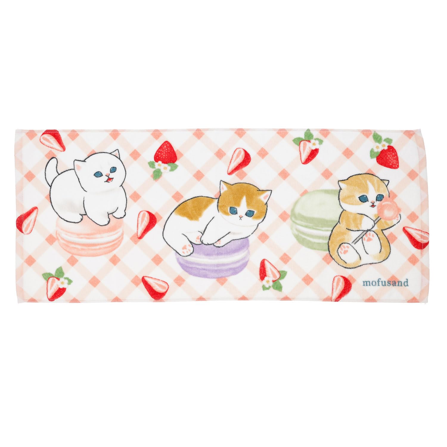 Mofusand Long Towel Sweets Nyan mofusand [Face Towel] /