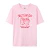 Strawberry Retro Aesthetic Womens Tshirt Graphic Tshirt Cute Street Style Short Sleeve Fruit Pattern Retro and Decadent
