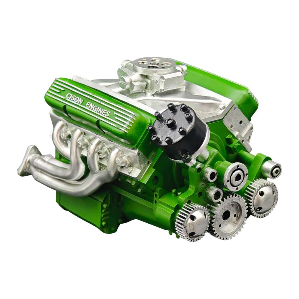 89% Gasoline Overhead V8 Small Engine Model Kit, Build Your Own V8 Model Engine For Adults