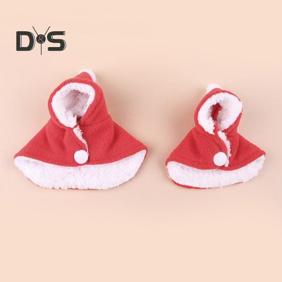 Small Animals Clothes for Parrot Winter Bird Costume Warm Parrot Cloak Shawl Pet Cosplay Photo Prop for Parrots Budgerigar Parakeet