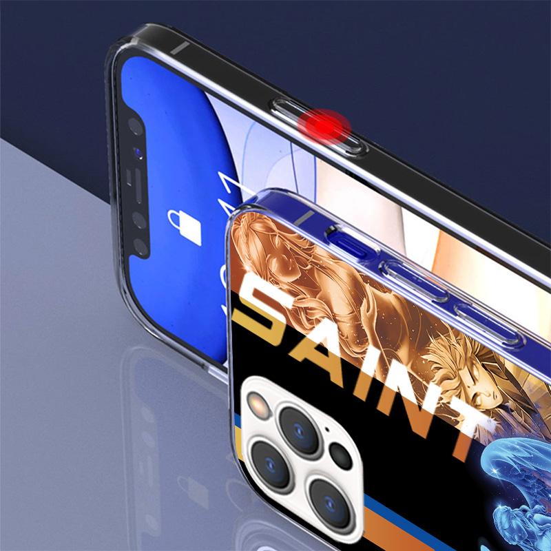 Anime Saint-Seiya Phone Case For iPhone 17 Air 16 Pro Max 16E 15 + 14 Plus 11 12 13 Mini 7 8 SE Gift Print Cover Fundas 16 Pro M