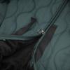 Shiz Madam Women S Water Droplet Quilted Mink Fur Hood Long Coat J31763