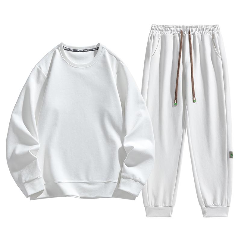 Herbst Pullover Rundhals Lässig Mode Pullover Set Zweiteilig Langes Set