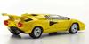 Kyosho Original Lamborghini Countach LP5000 Quattrovalvole Yellow Finished Product 1/18