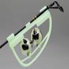 Strong and Durable Fluorescent Fishing Rod Night Light Fishing Rod Night Fishing Pointed Clip Double Bell Alarm Fishing Rod